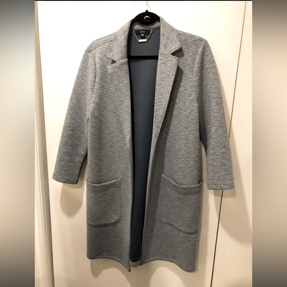 IMNYC baby blue spring coat